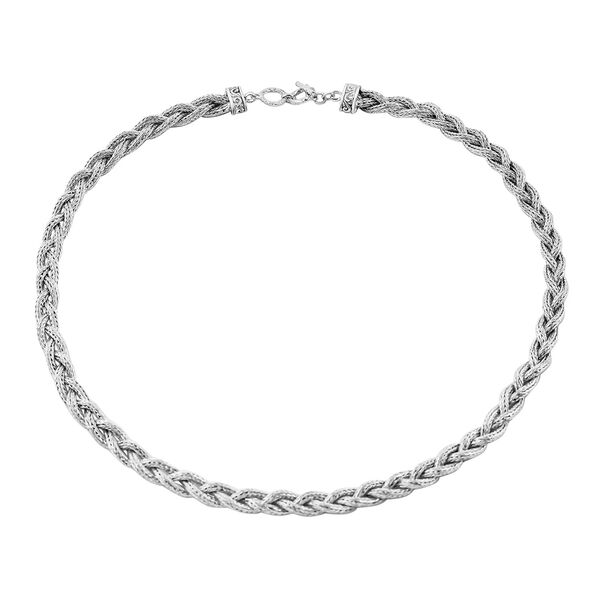 Royal Bali Kollektion-  Halskette in 925 Silber, 50 cm