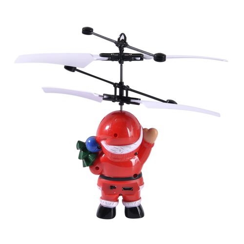 Fliegender Weihnachtsmann mit Sensor image number 1