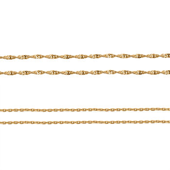 925 Silber vergoldet Kette ca. 45 cm ca. 2,55g