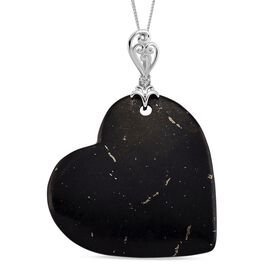 D'Joy Shungit, Weißer Zirkon Schmuckset ca. 45 cm 925 Silber rhodiniert ca. 66,10 ct. D'Joy Shungit, Weißer Zirkon Schmuckset ca. 45 cm 925 Silber rhodiniert ca. 66,10 ct.