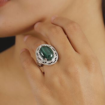 Malachit Ring - 15,54 ct.