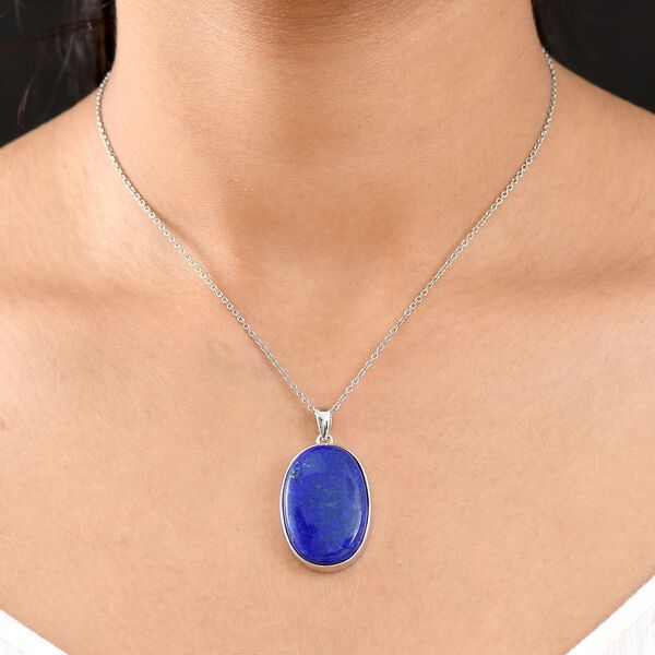 EverTrue Lapislazuli Anhänger mit 50cm Kette - 29 ct. image number 3