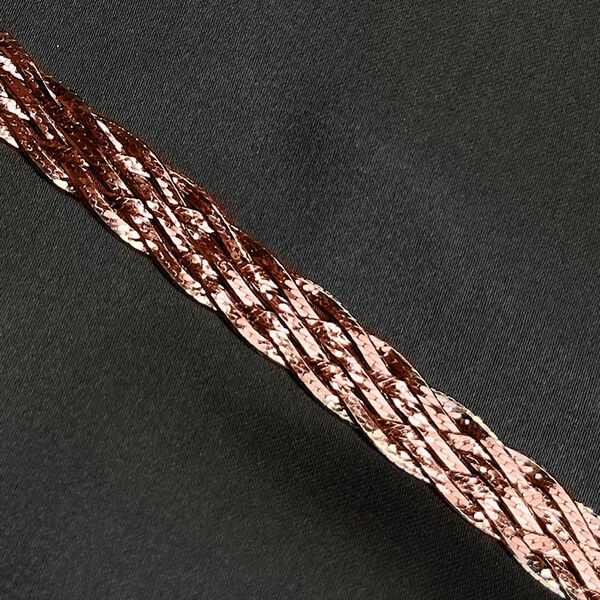 Italienisches Armband, ca. 19 cm, 925 Silber ros&eacute;vergoldet image number 1