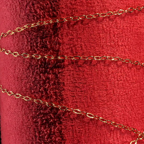 Oval Stern-Kette, ca. 76 cm, 925 Silber Ros&eacute;gold-&Uuml;berzug ca. 3,40g image number 3