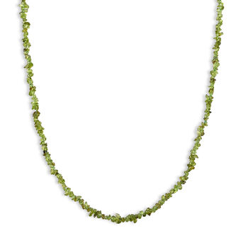 Peridot Halskette 78 cm ca. 250,00 ct.