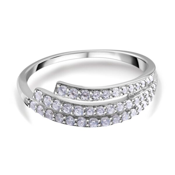 LUSTRO STELLA - Wei&szlig;er Zirkonia-Ring - 0,96 ct.