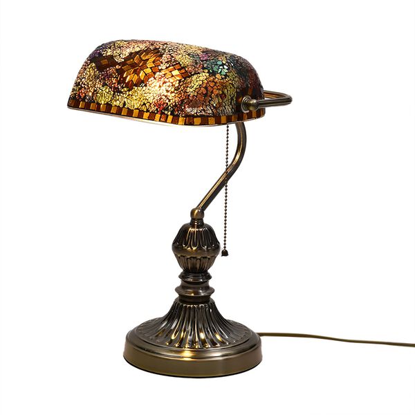 Mosaik Tischlampe, mehrfarbig image number 3