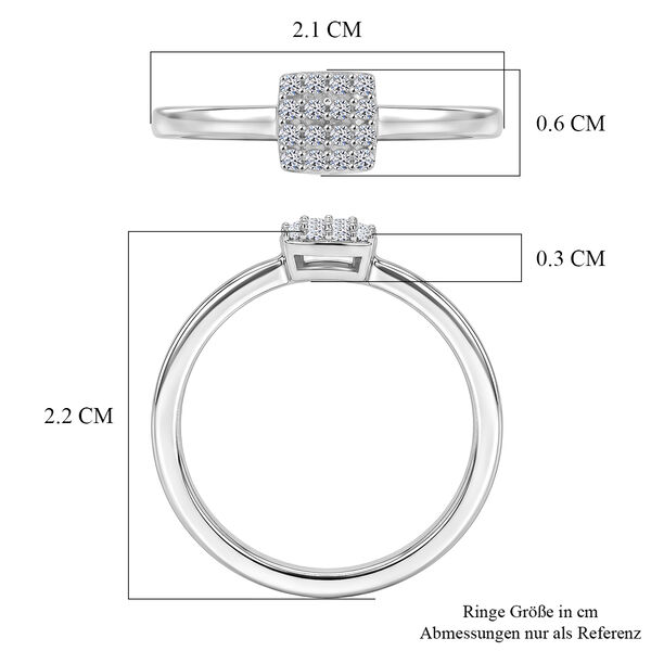 LUXURIANT SI-GH Labor Diamant Ring - 0,16 ct. image number 7