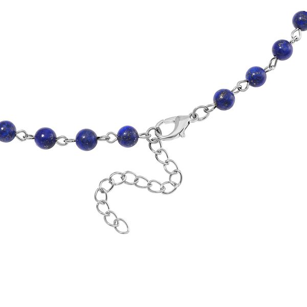 Lapislazuli Halskette ca. 45 cm ca. 110.00 ct image number 3
