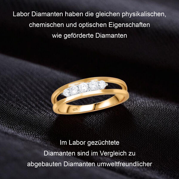 LUXURIANT VS Labor Diamant Ring - 0,25 ct. image number 7