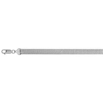 Italienische Fischgr&auml;t-Flachkette, 45 cm - 20,30g