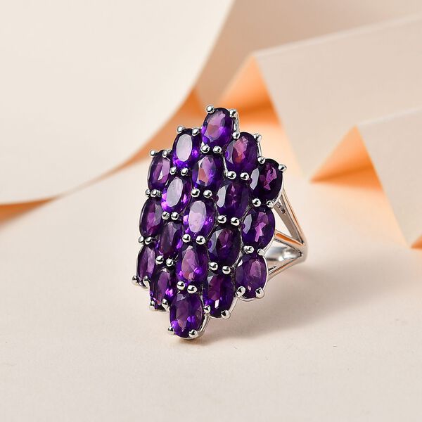 Afrikanischer Amethyst Ring - 7.30 Ct. image number 2