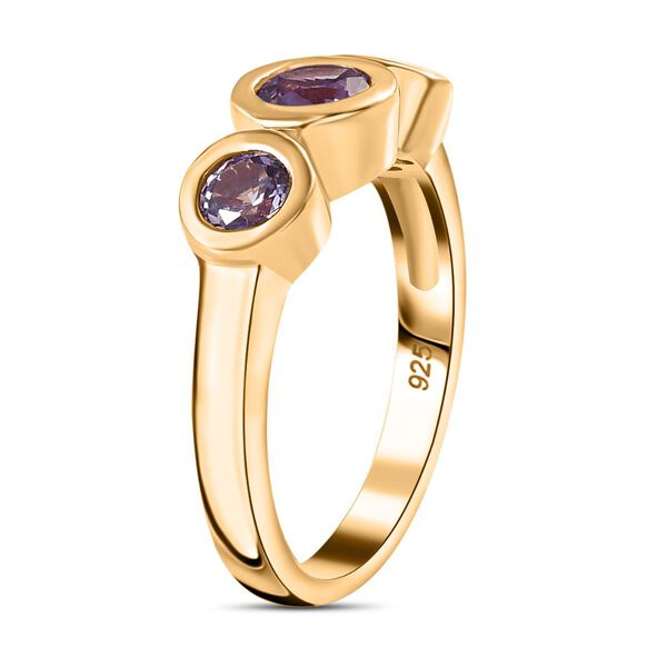 Labor  Alexandrit Ring - 1,41 ct. image number 5