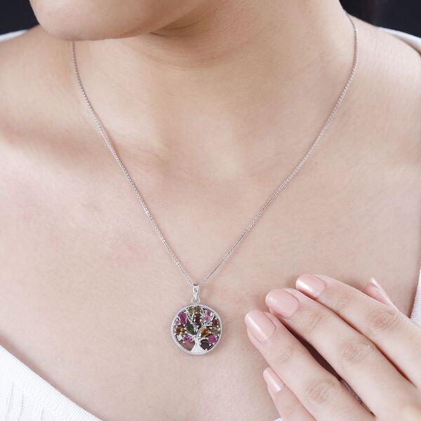 AA Multi-Turmalin Anh&auml;nger - 2,74 ct. image number 3