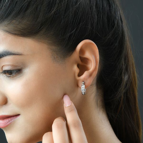 Moissanit Ohrringe - 1,02 ct. image number 7