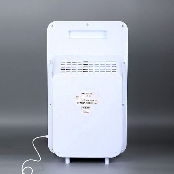 Luftreiniger mit Touchscreen-Anzeigefeld, Weiß und schwarz image number 8