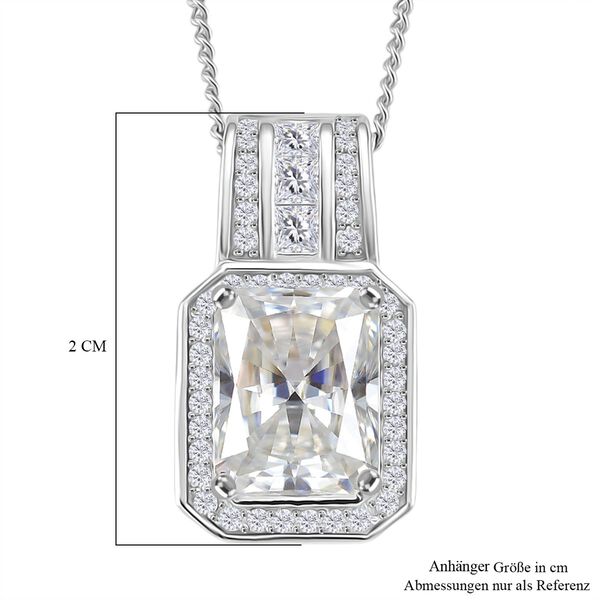 RADIANTA GRA zertifiziert Moissanit (D-VVS) Schmuckset ca. 45 cm 925 Silber rhodiniert ca. 3.00 ct image number 7