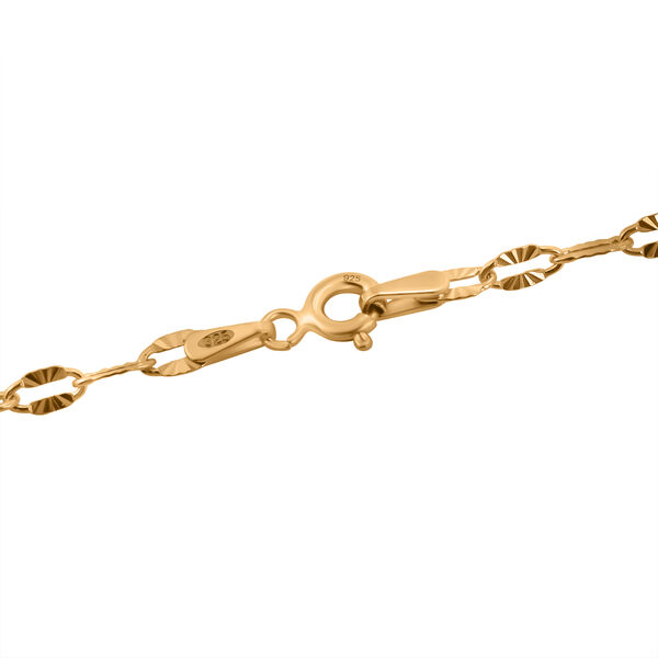 Diamantgeschliffene Kabelkette 75 cm image number 3