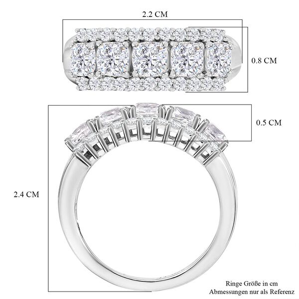 J Francis gefertigt mit SWAROVSKI- Swarovski Zirkonia Ring image number 7