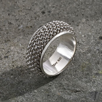 D'Joy Royal Bali 925 Silber Ring (Gr&ouml;&szlig;e 16.00) ca. 10,51g