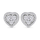 New York Kollektion - Weiße Diamant SI G-H, Ohrringe 585 Weißgold ca. 0.75 ct