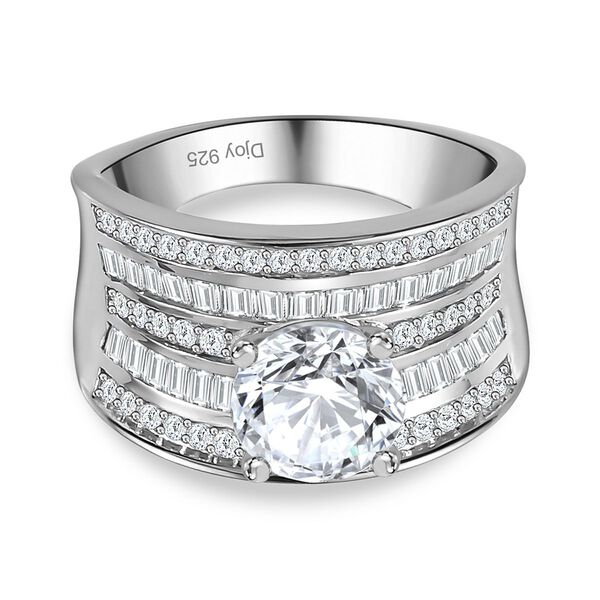 Moissanit Ring - 3,59 ct. image number 0