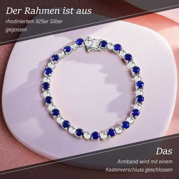 Tansanisches blaues Spinell-Armband image number 2