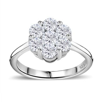 Moissanit Ring - 1,22 ct.