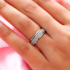 Luxus Diamant Anti-Stress Spinning Ring - 1 ct. image number 2