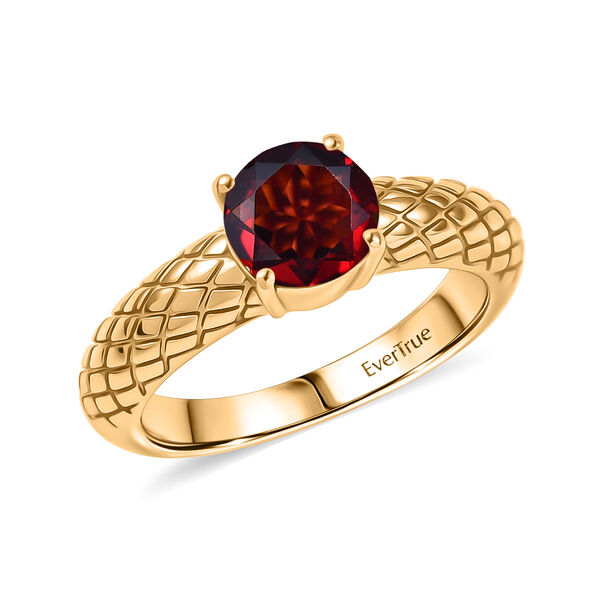 EVER TRUE Mosambik Granat Ring Nickelfreies Messing (Gr&ouml;&szlig;e 19.00) ca. 1,32 ct image number 3