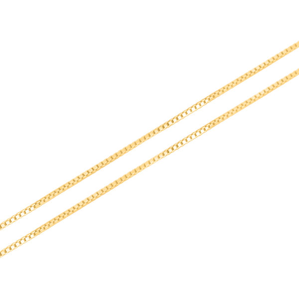 Venezianische Kette, 60 cm, 925 Silber vergoldet image number 2