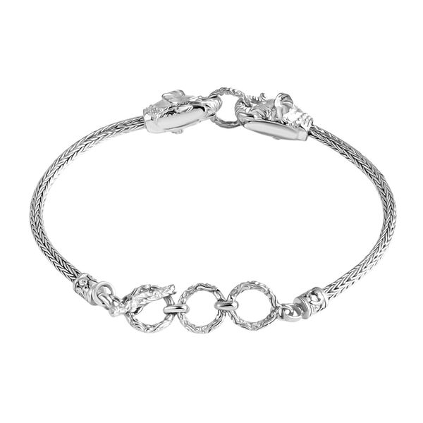 Royal Bali D'Joy 20cm Panther-Armband in 925 Silber image number 3