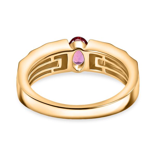 Labor roter Beryll-Ring - 0,45 ct. image number 6