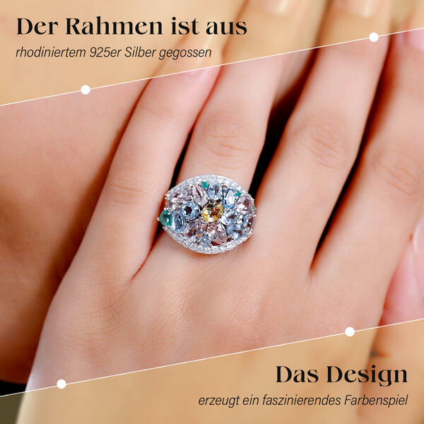 Multi-Edelstein-Ring - 4,15 ct. image number 3