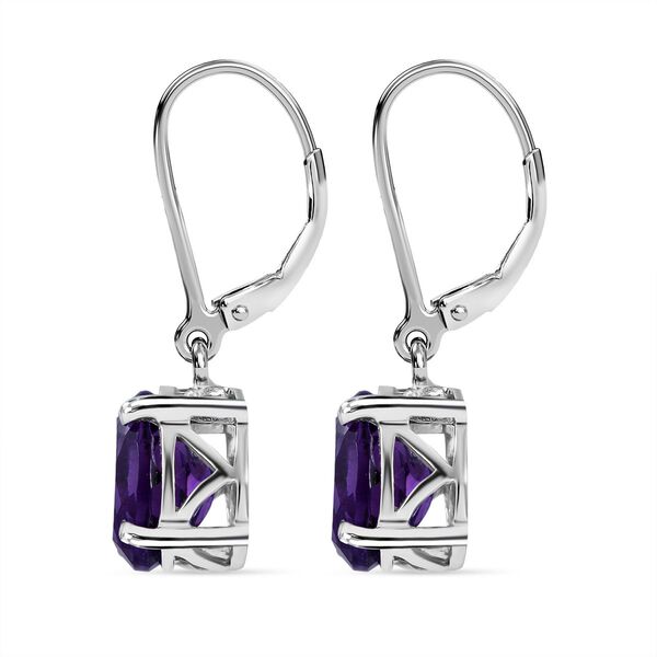 AA Lusaka Amethyst Solit&auml;r Ohrringe - 3,68 ct. image number 2
