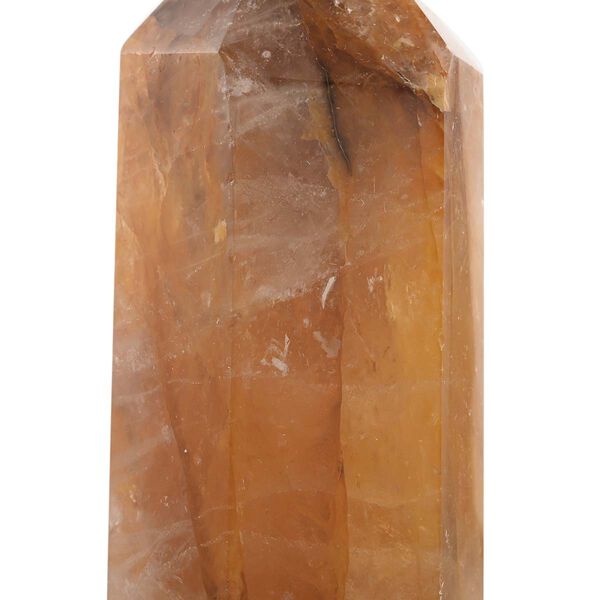 Gelber H&auml;matoid-Quarz Obelisk, Medium - 2560 cts. image number 3