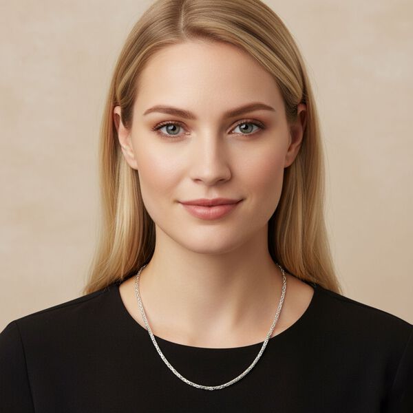 Royal Bali - Borobudur Halskette ca. 45 cm, 925 Silber ca. 18,96g image number 2