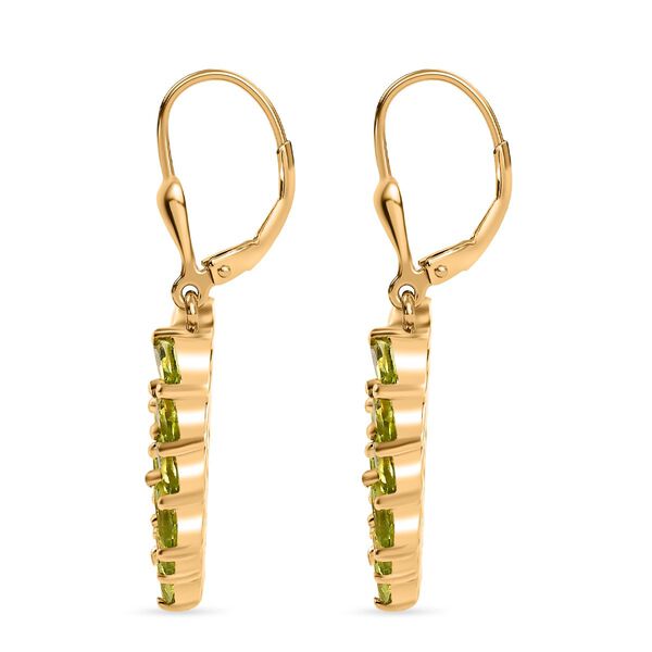 D'Joy Peridot 45cm Halskette und Ohrringe image number 11