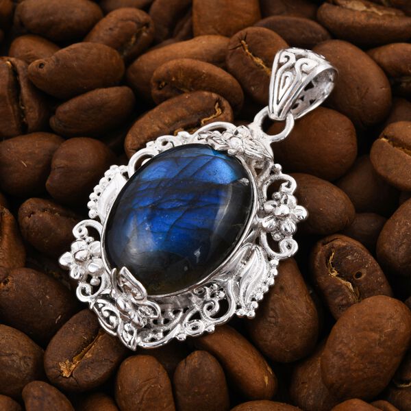 Royal Bali Kollektion - Labradorit Anh&auml;nger - 15,60 ct. image number 2