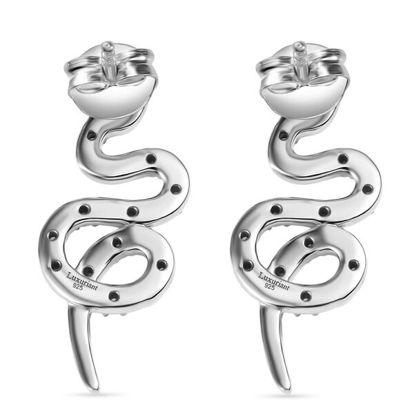 LUXURIANT SI Labor Diamant Ohrringe, 925 Silber rhodiniert - 0,33 ct. image number 5