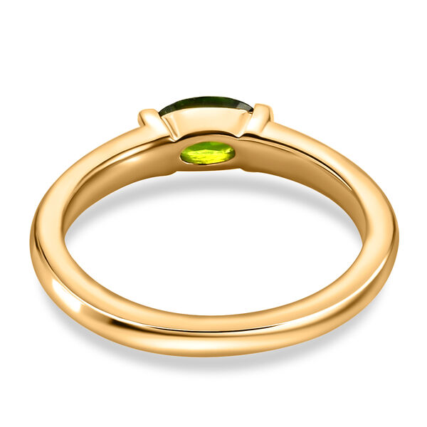 Nat&uuml;rlicher Chromdiopsid-Ring - 0,50 ct. image number 6