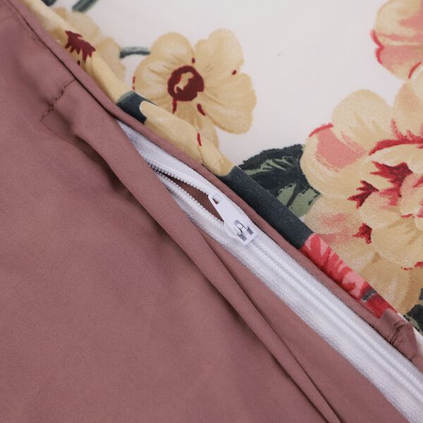 Serenity Night - 4-teiliges 100% Maulbeerseide Steppdecken-Set, Mehrfarbig image number 4