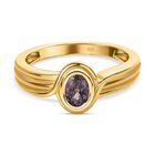AA Natürlicher Tansanischer Lavendel-Spinell Ring, 925 Silber vergoldet, (Größe 20.00) ca. 0.62 ct image number 0