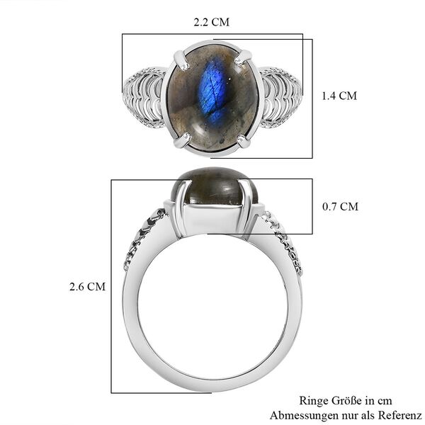 Labradorit Ring - 5,45 ct. image number 7