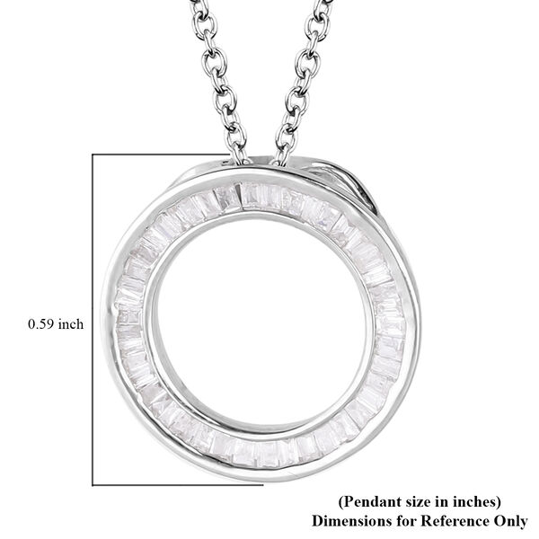 Diamant Anh&auml;nger mit 45+5cm Kette - 0,23 ct. image number 3