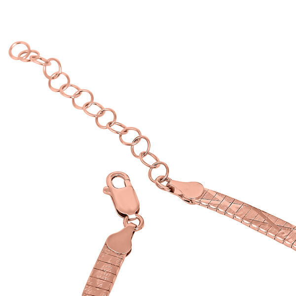 Fancy Cubetto Kleopatra Halskette in ros&eacute;vergoldetem Silber image number 4