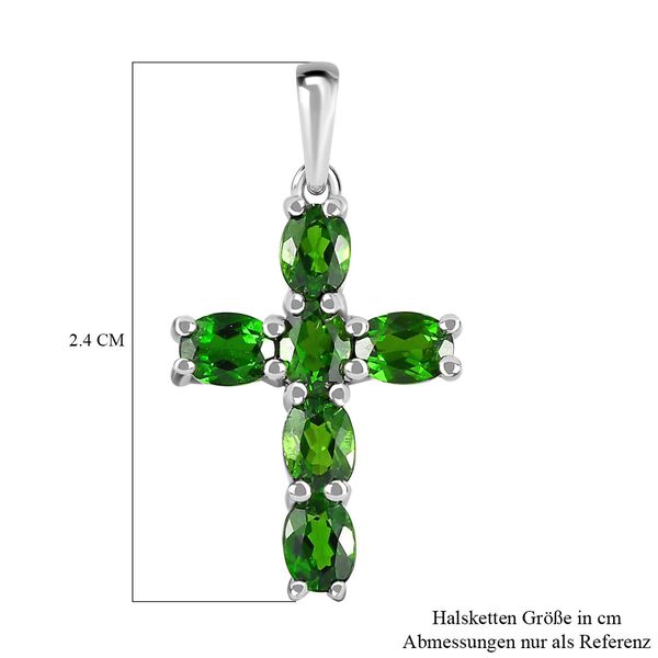 Nat&uuml;rlicher Chromdiopsid-Anh&auml;nger - 1,22 ct. image number 6