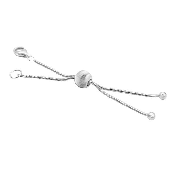 Kettenverlängerung, 925 Silber rhodiniert, ca. 1,35g image number 2