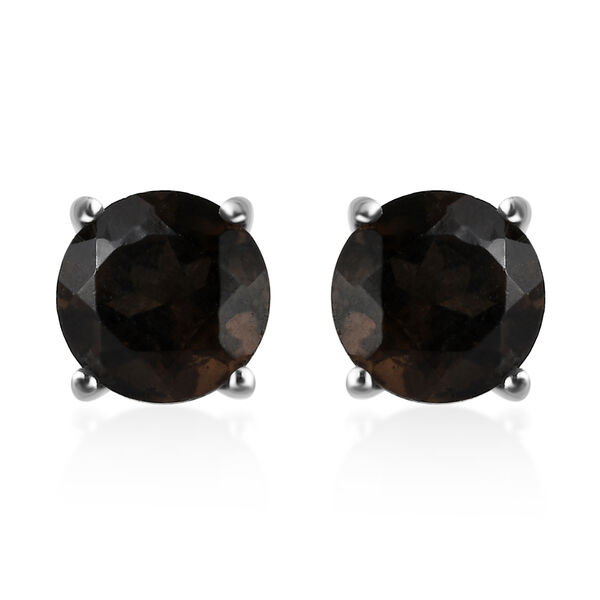 Rauchquarz Schmuckset  Edelstahl ca. 10,05 ct. image number 6