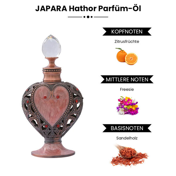 JAPARA: Hathor Parf&uuml;m&ouml;l - 8ml image number 3